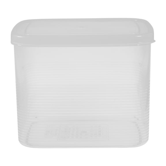 LEORX Bread Storage Box Bread Holder Transparent PP 1Pcs