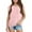 Pink, variant on Hiijoy Big Girls Pocket T-Shirt Cap Sleeve Loose Round Neck T Shirt Summer Casual Tshirt