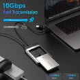 thumbnail image 4 of Clonador SSD WAVLINK M.2 NVMe con carcasa de doble bahía de 10 Gbps y 8 TB, 4 of 6
