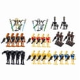 thumbnail image 1 of 28 Figuras de Soldados y Droides en Bloques de Construcción, Set de Minifiguras de Acción con Accesorios, Juguete Educativo para Niños, 1 of 10
