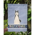 thumbnail image 3 of Carolines Treasures BB5606GF West Siberian Laika Spitz Welcome Garden Size Flag, 3 of 3
