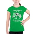 thumbnail image 2 of Officially Licensed Slush Puppie Clover Dog St. Patrick's Youth's T-shirt, 2 of 3