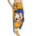 thumbnail image 2 of Sigee Sml Jeffy Av Print Women's Soft Pajama Pants - Breathable and Comfortable Lounge Sleep Bottoms with Elastic Waistband and Pockets-X-Large, 2 of 9