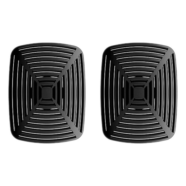 2 piezas de componentes de automóvil, accesorios interiores de automóvil, moldura de ventilación de aire, ventilación genérica de coche Pequeño rectangular