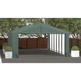 thumbnail image 3 of Sheltertube Wind And Snow-Load Rated Garage, 20X32X10 Green, 3 of 11