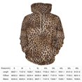 thumbnail image 2 of Animal Print Men's Women Vintage 3D Hooded Sweatshirt - All-Season Loose Fit Streetwear, 2 of 6