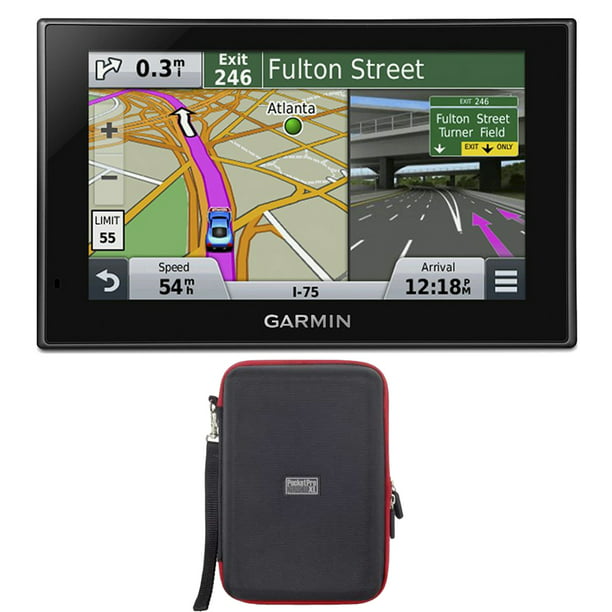 Garmin nuvi 2639LMT Case Bundle Includes: nuvi 2639LMT Advanced Series 6" Display GPS Navigation Lifetime Maps Traffic Updates (010-01188-03) and XL Hardshell Case - Walmart.com