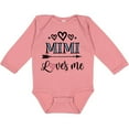 thumbnail image 3 of Inktastic Mimi Grandma Loves Me Girls Long Sleeve Baby Bodysuit, 3 of 5