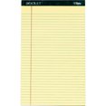 thumbnail image 2 of 1Pc 63580 TOPS Docket Ruled Perforated Pads, 8 1/2 x 14, Canary, 50 Sheets, Dozen, 2 of 2