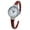 Red, variant on Blekon Collections Quartz Womens 26mm Delicate Metal Cuff Bangle Watch