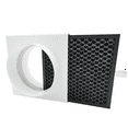 thumbnail image 1 of Air Quality Filter Duct Filter Activated Carbon Composite Filter Effective Indoor Air Filter 110mm Indoor Air Filtration, 1 of 7