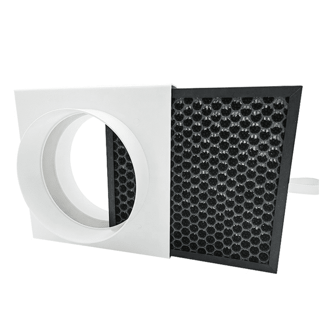 Air Quality Filter Duct Filter Activated Carbon Composite Filter Effective Indoor Air Filter 110mm Indoor Air Filtration