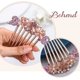 thumbnail image 2 of Peine de cristal pasador de pelo decorativo peines accesorios para el cabello nupcial para mujeres y niñas JM, 2 of 5