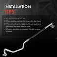 thumbnail image 6 of A-Premium A/C Suction Line Hose Assembly Compatible with Volvo XC60 2010-2015, S60 2011-2015, XC70 2008-2016, S80 2007-2015, V70 2008, Compressor to Evap, 6 of 8