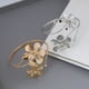 thumbnail image 4 of Brazalete ajustable de la pulsera del brazalete de la pulsera del brazalete de la joyería del brazo superior, brazalete de la pulsera del brazalete de la flor del metal, 4 of 5