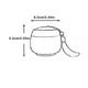 thumbnail image 5 of Billuyoard Soporte de almacenamiento de hojas de té con tapa, contenedor de polvo, lata sellada, hogar, cocina, restaurante, Hotel, fiesta, Almacenamiento y organización del hogar Blanco, 5 of 6
