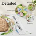 thumbnail image 2 of Easter Pillow Covers, Linen Long Throw Pillow Case, Spring Sheep Bunny Duck Plants Wooden Grain Holiday Pillow Protector Decorative Cushion Cover for Living Room/Bedroom 12" x 20", 2 of 8