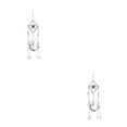 thumbnail image 3 of Advancent Crystal Suncatcher Colgante Rainbow Maker con marco de metal Decoración Wind Chime Adornos Ventana Interior Árbol de Navidad Type6 NO6, 3 of 6