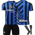 thumbnail image 1 of 2425 Inter Milan Ensemble de Maillot de Football Domicile, 1 of 2