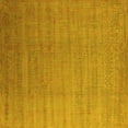 thumbnail image 1 of Ahgly Company Machine Washable Indoor Square Oriental Yellow Industrial Area Rugs, 4' Square, 1 of 4