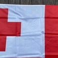 thumbnail image 3 of 90x150cm Tonga Flag 3x5 Feet Super Poly Football Flag Indoor Outdoor Polyester Flag, 3 of 5