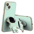 thumbnail image 3 of For iPhone 14 Case Cover，Astronaut Stand Case Cover with Protective Cover - Comes with Lens Film（Green）, 3 of 6