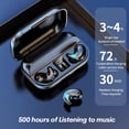 thumbnail image 4 of Flat Invisible Sleep Wireless Earphone IPX5 Waterproof Thin Invisible Sleep Earbuds for Side Sleepers Sleep Ear Buds Smallest Tiny Small Mini Discreet Earbud for Sleeping Invisible Headphones, 4 of 7