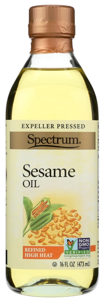 Spectrum Naturals Expeller Pressed Sesame Oil, 16 oz