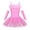 Pink, variant on TiaoBug Kids Girls Ballet Dance Tutu Dress Sleeveless Sequined Beads Leotard with Fingerless Gloves Hair Clip Sets