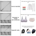 thumbnail image 2 of 2 Piezas Organizadores de Cajones, Organizador de Cajones para Ropa, Organizador de Cajones Plegable para Calcetines, Ropa Interior, Brasier, Organizador De Almacenamiento De Armario De Tela Plegable, 2 of 4