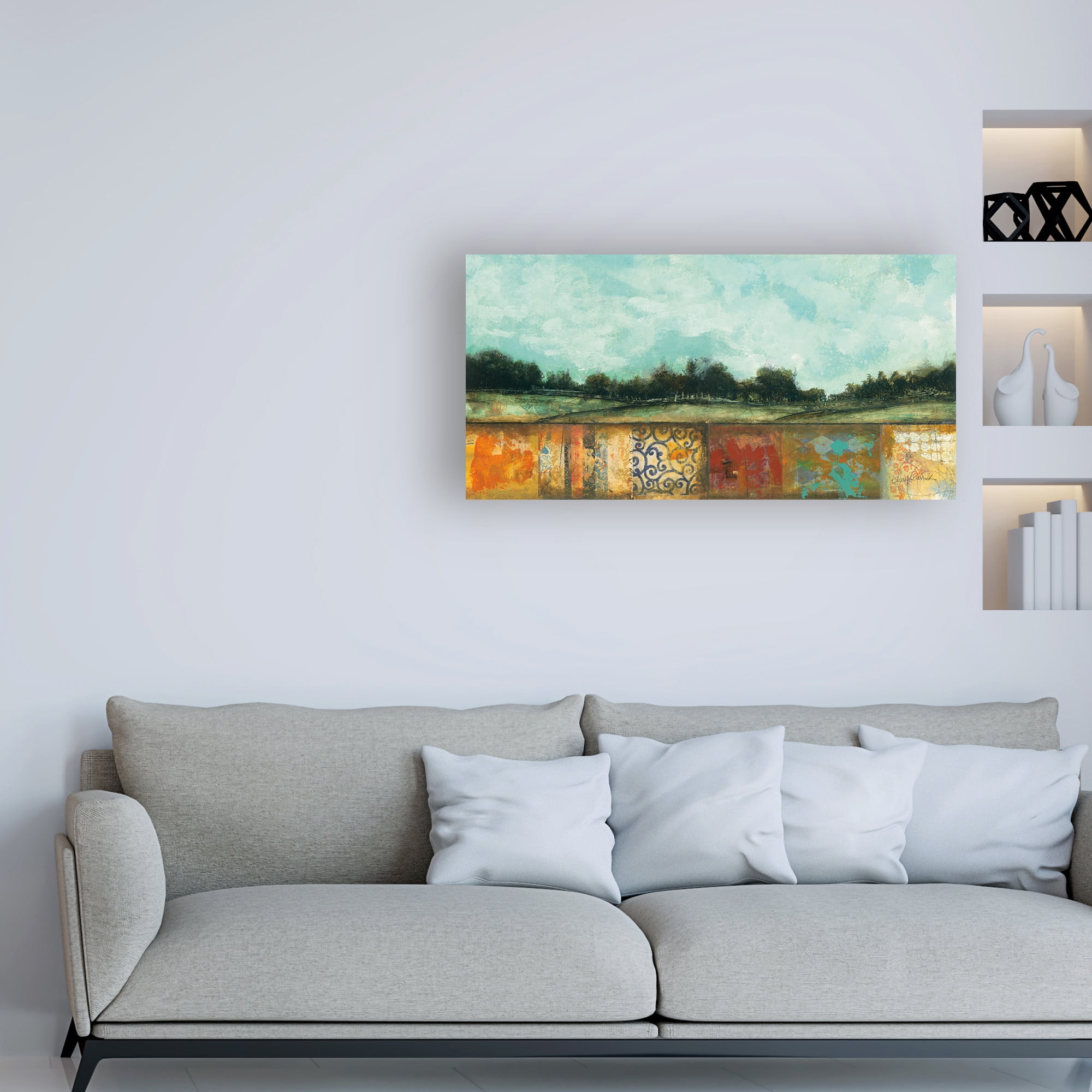 Trademark Fine Art 'Everywhere' Canvas Art by Cheryl Warrick