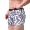 thumbnail image 3 of Bingfone Lavender Flowers Men's Underwear - Casual Stretch Boxer Briefs-Small, 3 of 7
