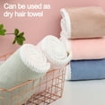 thumbnail image 5 of Hair towel, Quick drying, Pink/Grey, 5 of 5