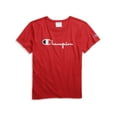 thumbnail image 1 of Champion Life Womens Original Tee, XS, Flocked Scarlet, 1 of 1
