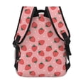 thumbnail image 4 of Fotbe Strawberries Pattern Casual Backpack for School, Travel, and Outdoor Activities - Durable, Lightweight, and Comfortable, 4 of 5