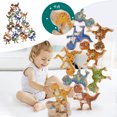 thumbnail image 1 of Stack High Board Game Juego de equilibrio de animales de dibujos animados Interacción entre padres e hijos Kid Dinosaur Toy Wmkox8yii  shdjk730, 1 of 1