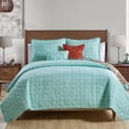 thumbnail image 2 of VCNY Home Yara 5-Piece Multicolor Medallion Reversible Quilt Set, Full/Queen, Adult, Unisex, 2 of 9