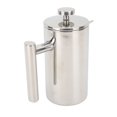 thumbnail image 1 of Press Coffee Pot, Practical Stainless Steel French Press Coffee Maker  for Office, 1 of 7