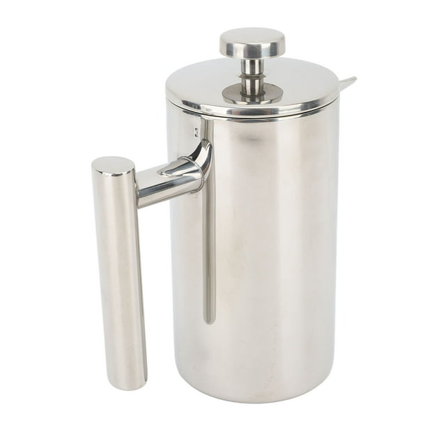 Press Coffee Pot, Practical Stainless Steel French Press Coffee Maker for Office
