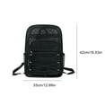 thumbnail image 2 of Mochila de viaje para portátil grande, para mujer y hombre, ideal para viajes de negocios, vuelos, ropa y armarios., 2 of 6