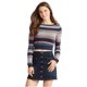 thumbnail image 1 of Suéter de punto estampado Aeropostale, Mujer, Azul, Mediano, Pull-over, 1 of 2
