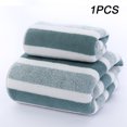 thumbnail image 3 of Toalla de baño suave y de secado rápido Toallas de baño Toalla envolvente de vellón de coral Toalla de baño grande gruesa que no se desprende, 3 of 5