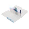 thumbnail image 2 of 10 Brocas Yuxing para Fresadora CNC Revestimiento Azul Nano 1/8 Pulgada, 2 of 5
