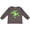 Charcoal Grey, variant on Inktastic Jumping Frog Boys or Girls Long Sleeve Toddler T-Shirt