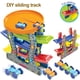 thumbnail image 3 of Liquidación especial！Rompecabezas de juguete planeador de pista DIY para niños, cuatro niveles, juguete de coche deslizante inercial, 3 of 9