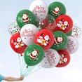 thumbnail image 2 of Globos de látex navideños, globos de Papá Noel y alce para fiestas navideñas, decoraciones navideñas para el hogar, regalo de Año Nuevo 2024 2025, 2 of 6