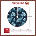 thumbnail image 2 of Sikiie Ink Rose Nativity Christmas Tree Skirt, Jesus Christian Winter Holiday Tree Mat Decoration(30-48IN)30", 2 of 6