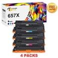 thumbnail image 1 of Toner Bank 4-Pack Compatible Toner Cartridge for HP CF470X Color LaserJet Enterprise MFP-M681dh M681f Flow MFP-M681f MFP-M681z MFP-M682z Printer Ink Black, Cyan, Magenta, Yellow, 1 of 9