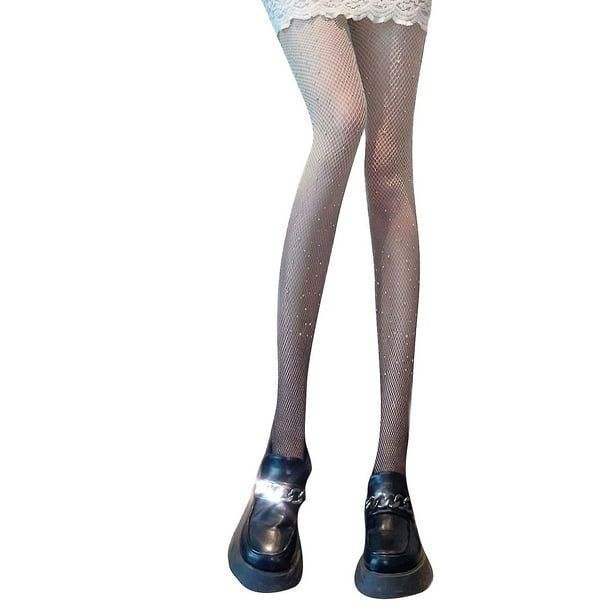 Womens For Rhinestone Fishnet Stockings Sexy Gradients Tights Pantyhose For  Par 