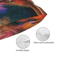 thumbnail image 5 of Kll Oil Paintings Of Elephants Pillow Covers Envelope Closure,Super Soft And Cozy Fuzzy Fleece Pillow Case Cover 16"X24", 5 of 9